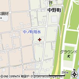 静岡県浜松市中央区中野町3185周辺の地図
