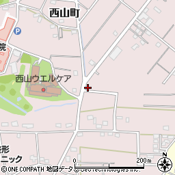 静岡県浜松市中央区西山町94周辺の地図