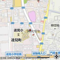 大阪府門真市速見町6周辺の地図