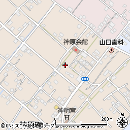 静岡県浜松市中央区神原町771周辺の地図