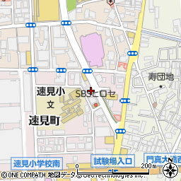 大阪府門真市速見町6-10周辺の地図