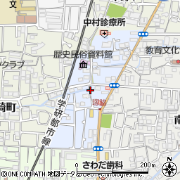 大阪府四條畷市塚脇町周辺の地図