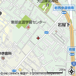 愛知県豊橋市岩屋町岩屋下62-84周辺の地図