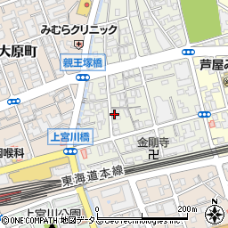 兵庫県芦屋市親王塚町6-3周辺の地図