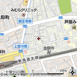 兵庫県芦屋市親王塚町6周辺の地図