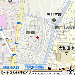 大阪府門真市寿町12-14周辺の地図