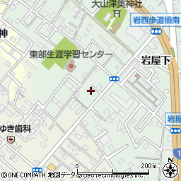 愛知県豊橋市岩屋町岩屋下62-88周辺の地図