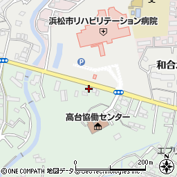 静岡県浜松市中央区和合町154周辺の地図