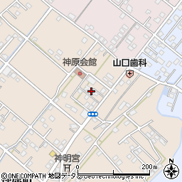 静岡県浜松市中央区神原町748周辺の地図