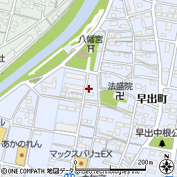 静岡県浜松市中央区早出町966周辺の地図