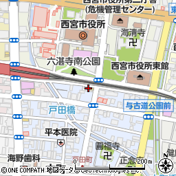 戸田町高田マンション周辺の地図