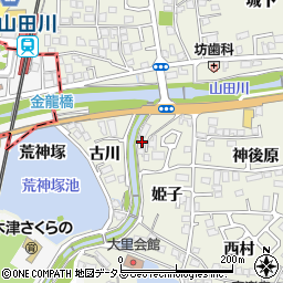 京都府木津川市相楽姫子46周辺の地図