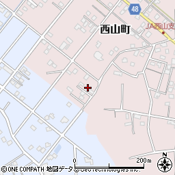 静岡県浜松市中央区西山町2395周辺の地図