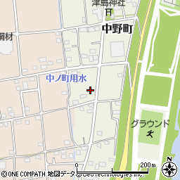 静岡県浜松市中央区中野町3183周辺の地図