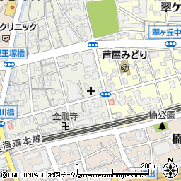 兵庫県芦屋市親王塚町4-30周辺の地図