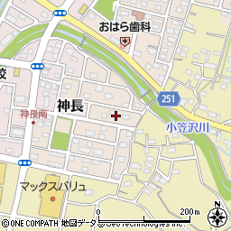 静岡県袋井市神長9周辺の地図