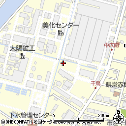 兵庫県赤穂市中広1855周辺の地図