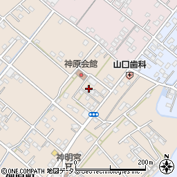 静岡県浜松市中央区神原町750周辺の地図