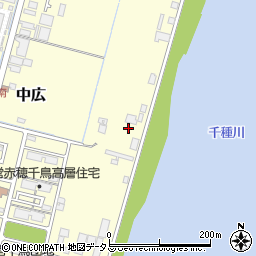 兵庫県赤穂市中広1574周辺の地図