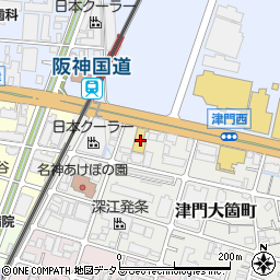 ＨａｎｓｈｉｎＢＭＷ　西宮支店周辺の地図