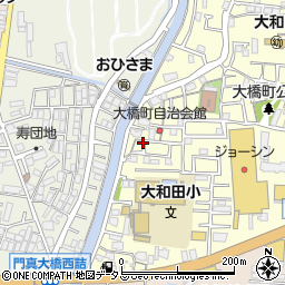 大阪府門真市大橋町18周辺の地図