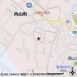 静岡県浜松市中央区西山町1775周辺の地図