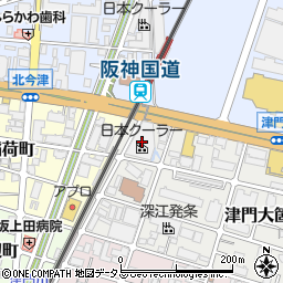 日本クーラー周辺の地図