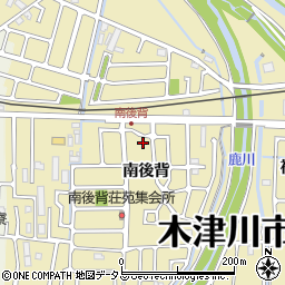 京都府木津川市木津南後背175-23周辺の地図