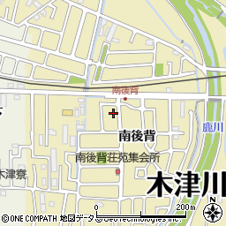 京都府木津川市木津南後背159-4周辺の地図