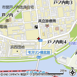 尼崎東警察署モスリン橋交番周辺の地図