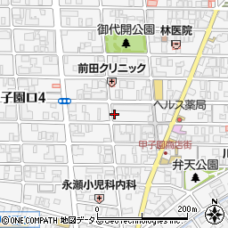 福岡接骨院周辺の地図