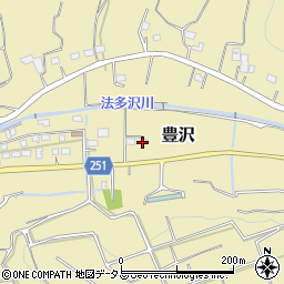 袋井小笠線周辺の地図