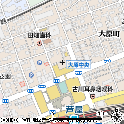 兵庫県芦屋市大原町11周辺の地図