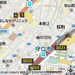 つじもと制服の店周辺の地図