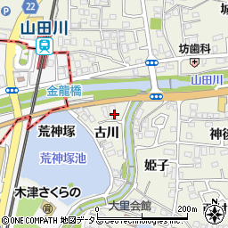 京都府木津川市相楽古川17周辺の地図