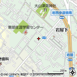 愛知県豊橋市岩屋町岩屋下62-30周辺の地図