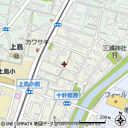 静岡県浜松市中央区十軒町207周辺の地図
