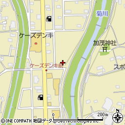 静岡県菊川市加茂6184周辺の地図