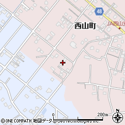 静岡県浜松市中央区西山町2400周辺の地図