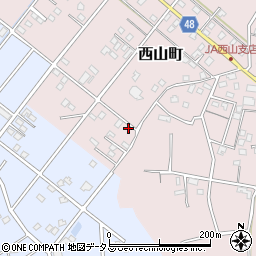 静岡県浜松市中央区西山町2394周辺の地図