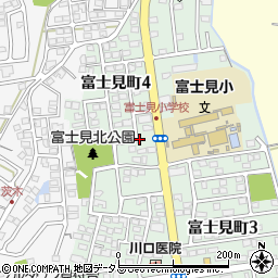 静岡県磐田市富士見町4丁目5周辺の地図