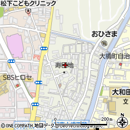 寿町中央公園周辺の地図