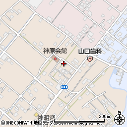 静岡県浜松市中央区神原町745周辺の地図