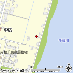 兵庫県赤穂市中広1521周辺の地図