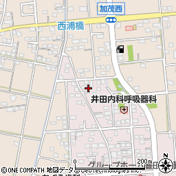 静岡県磐田市上新屋33周辺の地図