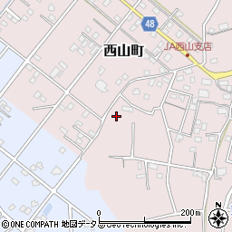 静岡県浜松市中央区西山町1726周辺の地図