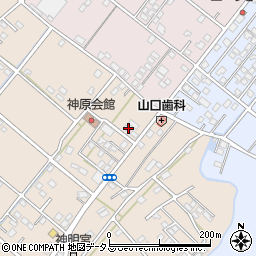 静岡県浜松市中央区神原町741周辺の地図