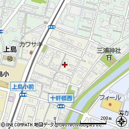 静岡県浜松市中央区十軒町265周辺の地図