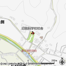 松崎町役場　重文岩科学校周辺の地図