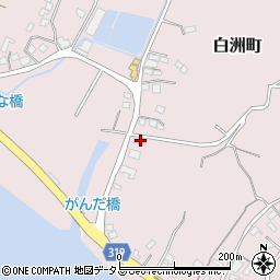 静岡県浜松市中央区白洲町3308周辺の地図